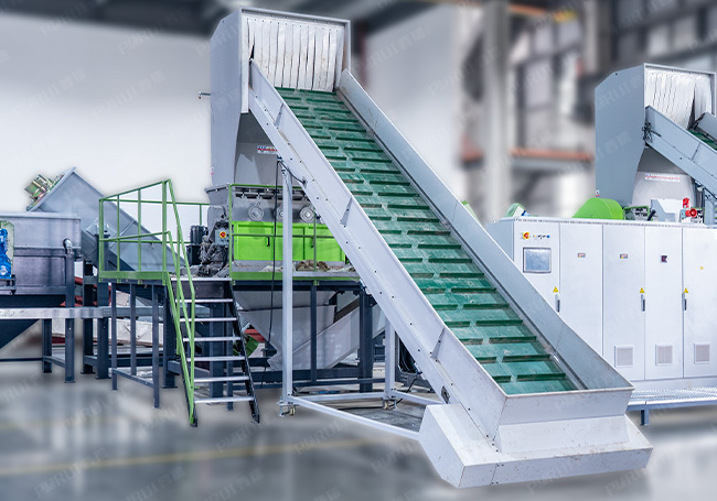 HDPE中空料/PP硬料回收清洗線