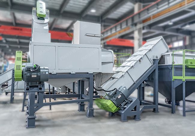 HDPE牛奶瓶回收清洗線